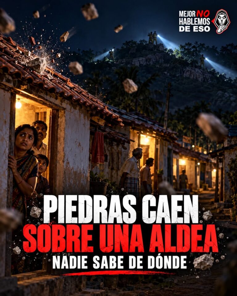 Ilustración de MNHDE sobre reportes de piedras en Appajipeta, India; arte IA, no fotografía del incidente.