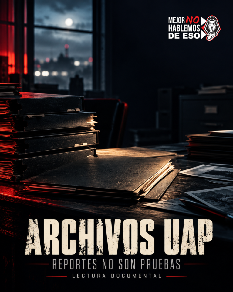 Ilustración conceptual IA de carpetas de archivo sobre una mesa; no reproduce documentos, instalaciones ni sellos oficiales de la DIA.